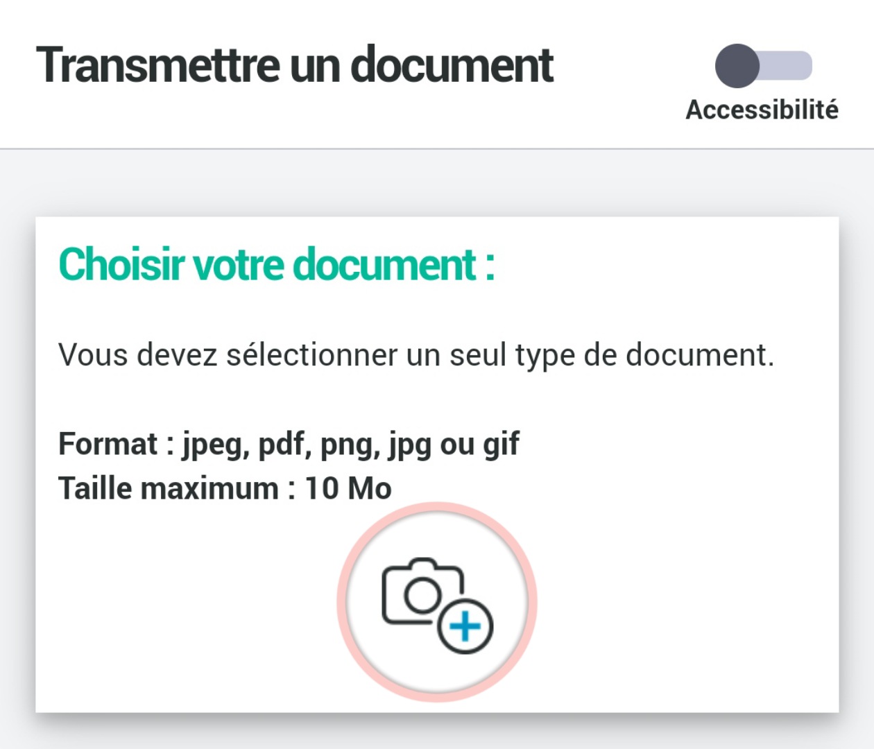 peut on envoyer un document par mail a la caf